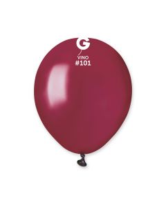 Pk50 Latex Balloons Vino #101 - A50.101.50