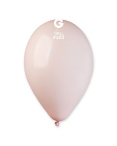 Pk50 Latex Balloons Shell #100 - G120.100.50