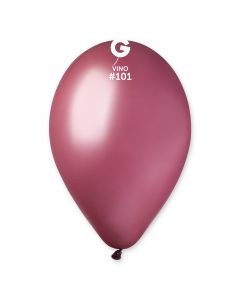 Pk50 Latex Balloons Vino #101 - G120.101.50