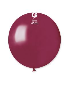 Pk25 Latex Balloons Vino #101 - G19.101.25