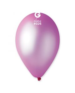 Pk50 Latex Balloons Neon Purple #026 - GF120.026.50