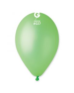 Pk50 Latex Balloons Neon Green #027 - GF120.027.50