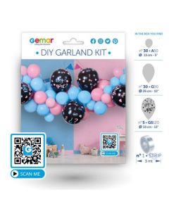 Diy Garland - Kit Gender Reveal - 031362