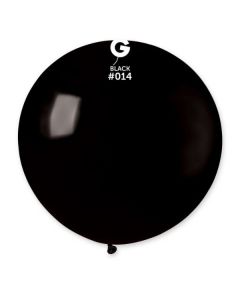 Pk1 Latex Balloon G30 Black #014 - 329810