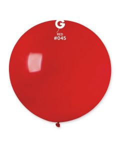 Pk1 Latex Balloon G30 Red #045 - 329834