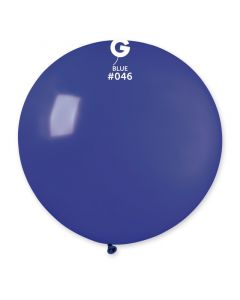 Pk1 Latex Balloon G30 Royal Blue #046 - 329841