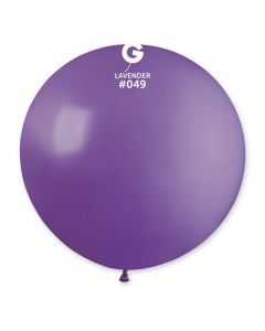 Pk1 Latex Balloon G30 Lavender #049 - 329865