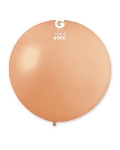 Pk1 Latex Balloon G30 Peach #060 - 329896