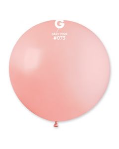 Pk1 Latex Balloon G30 Baby Pink #073 - 329926