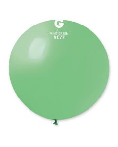 Pk1 Latex Balloon G30 Mint Green #077 - 329933