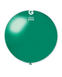 Pk1 Giant Metallic Balloon Dark Green #055 - 340006