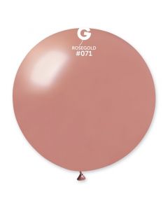 Pk1 Giant Metallic Balloon Rose Gold #071 - 340037