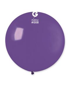 Pk1 Latex Balloon G30 Purple #008 - 340181