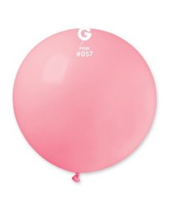 Pk1 Latex Balloon G30 Pink #057 - 340211