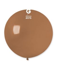 Pk1 Latex Balloon G30 Mocha #076 - 340259