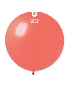 Pk1 Latex Balloon G30 Corallo #078 - 340266