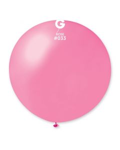 Pk1 Giant Metallic Balloon Rose #033 - 340297