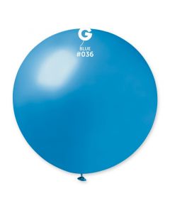 Pk1 Giant Metallic Balloon Blue #036 - 340327