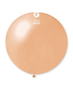 Pk1 Giant Metallic Balloon Peach #061 - 340396