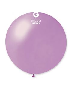 Pk1 Giant Metallic Balloon Lavender #063 - 340419