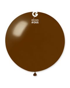 Pk1 Giant Metallic Balloon Brown #066 - 340426