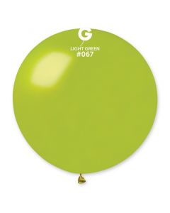 Pk1 Giant Metallic Balloon Light Green #067 - 340433