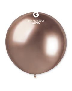 Pk1 Latex Balloon G30 Shiny Rose Gold #096 - 343007