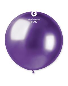 Pk1 Latex Balloon G30 Shiny Purple #097 - 343250