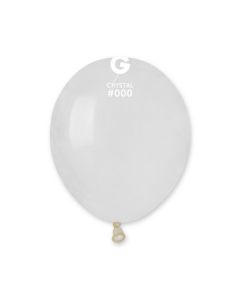 Pk50 Latex Balloons Crystal #000 - A50.000.50