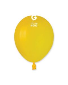 Pk50 Latex Balloons Yellow #002 - A50.002.50