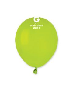 Pk50 Latex Balloons Light Green #011 - A50.011.50