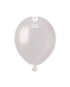 Pk50 Latex Balloons Metallic Pearl #028 - A50.028.50