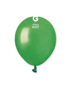 Pk50 Latex Balloons Metallic Green #037 - A50.037.50