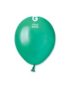 Pk50 Latex Balloons Metallic Green #055 - A50.055.50