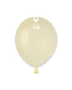 Pk50 Latex Balloons Ivory #059 - A50.059.50