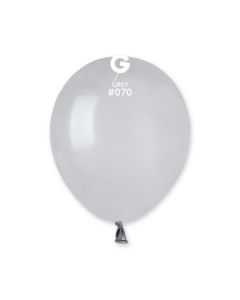 Pk50 Latex Balloons Grey #070 - A50.070.50