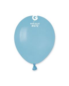 Pk50 Latex Balloons Baby Blue #072 - A50.072.50