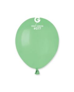 Pk50 Latex Balloons Mint Green #077 - A50.077.50