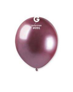 Pk50 Latex Balloons Shiny Pink#091 - AB50.091.50