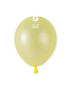 Pk50 Latex Balloons Neon Yellow #021 - AF50.021.50