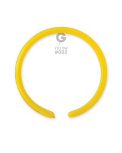 Pk100 Modelling Balloons Yellow #002 - D2.002.100