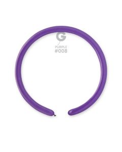 Pk100 Modelling Balloons Purple #008 - D2.008.100