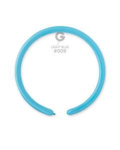 Pk100 Modelling Balloons Light Blue #009 - D2.009.100