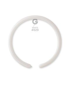 Pk100 Modelling Balloons Metallic White #029 - D2.029.100