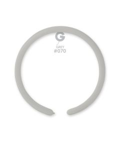 Pk100 Modelling Balloons Grey #070 - D2.070.100