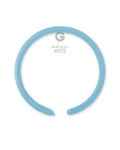 Pk100 Modelling Balloons Baby Blue #072 - D2.072.100