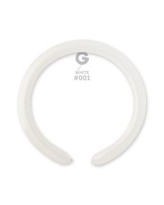 Pk100 Modelling Balloons White #001 - D4.001.100