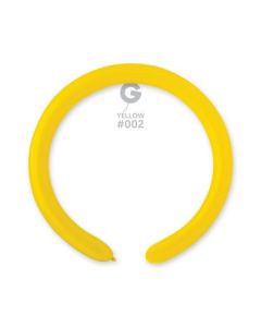 Pk100 Modelling Balloons Yellow #002 - D4.002.100