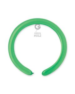 Pk100 Modelling Balloons Green #012 - D4.012.100