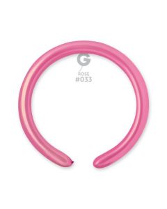 Pk100 Modelling Balloons Metallic Rose #033 - D4.033.100